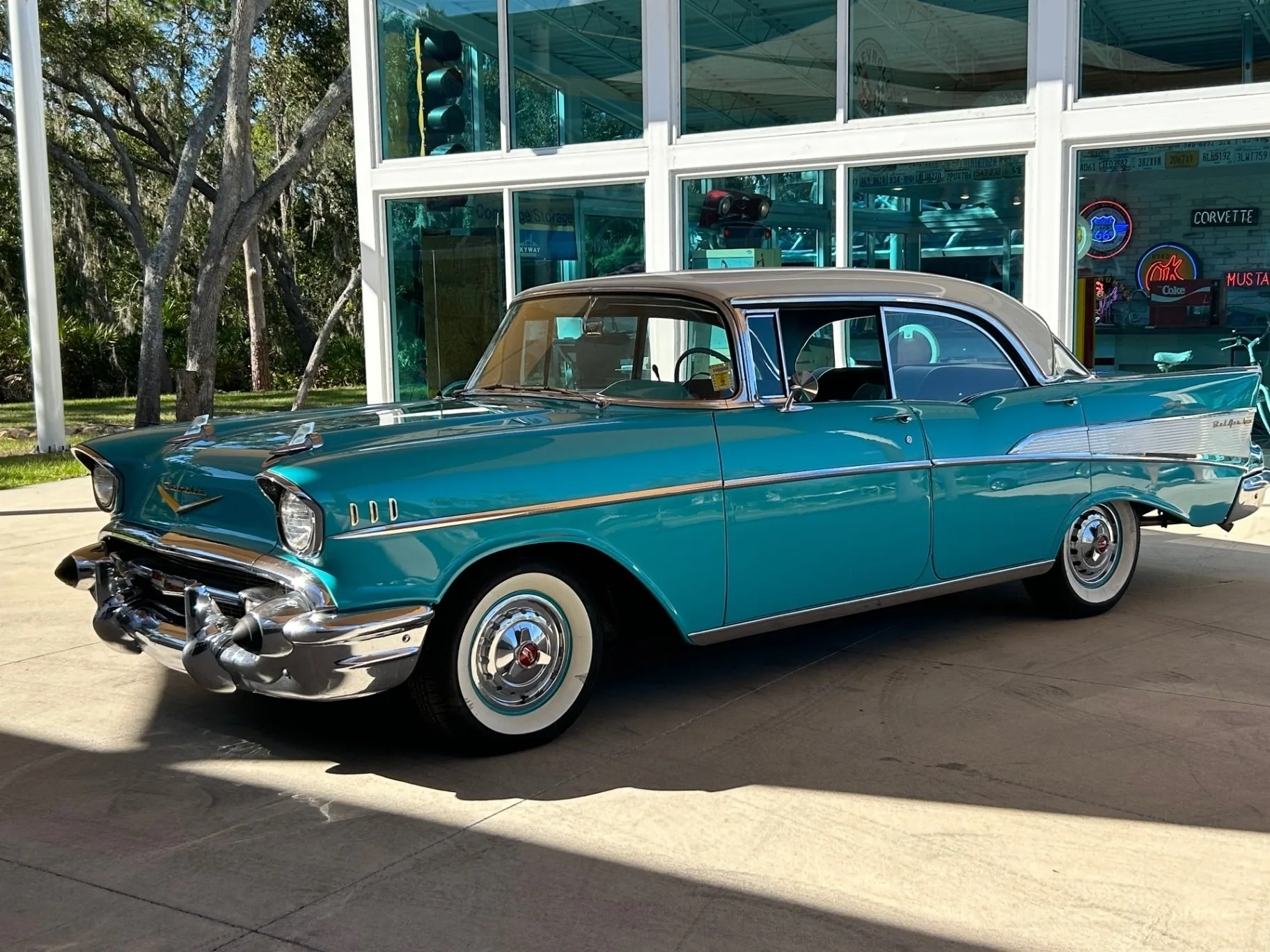 1957 Chevrolet Bel Air Blue&Blue