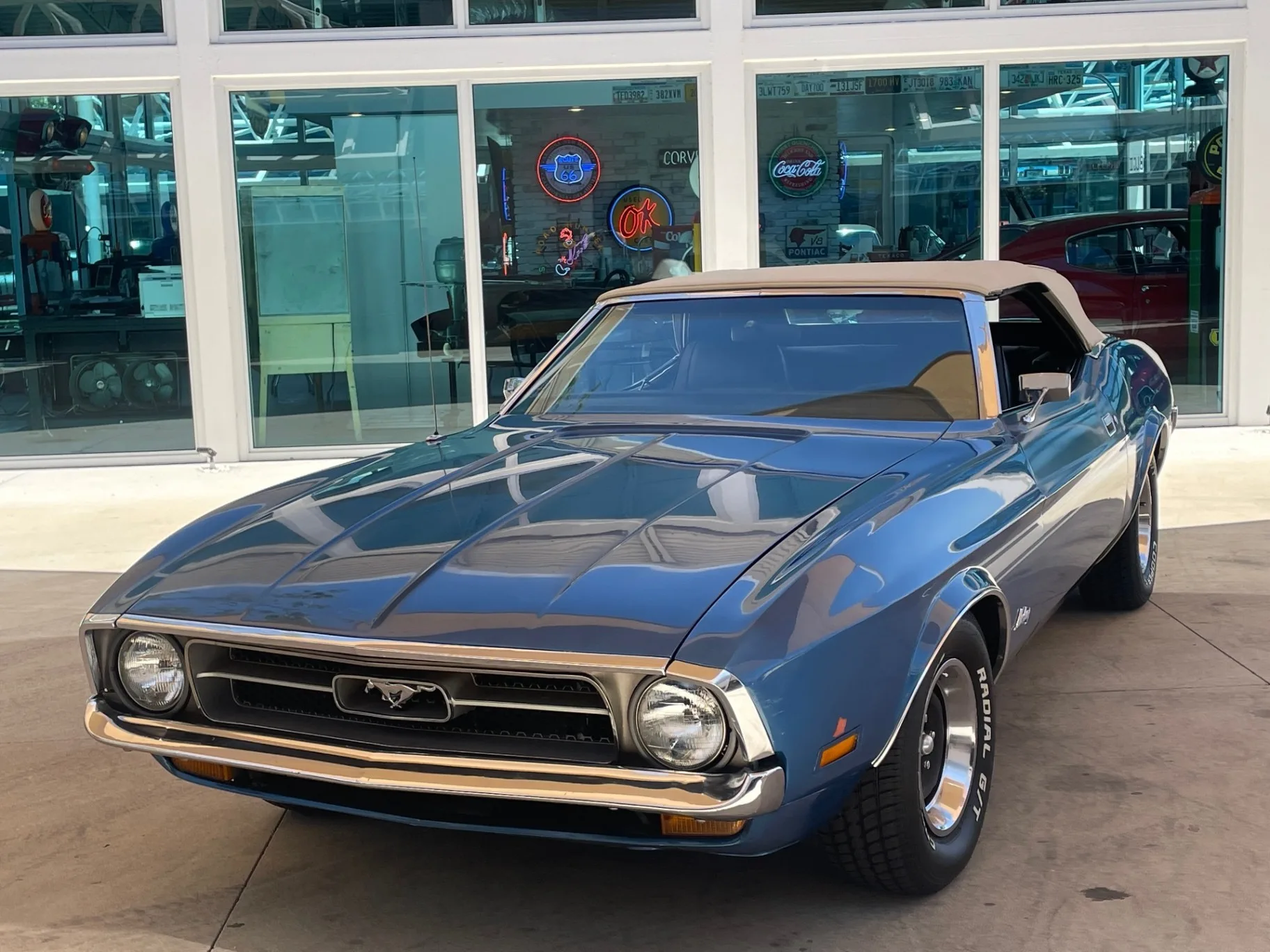 1971 Ford Mustang Blue&Blue
